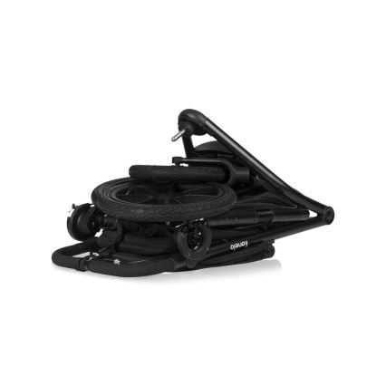 Lionelo - Sportieve kinderwagen AZURA zwart