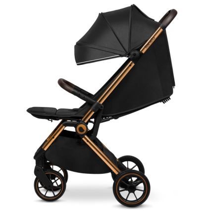 Lionelo - Sportieve kinderwagen CLOE zwart/goud