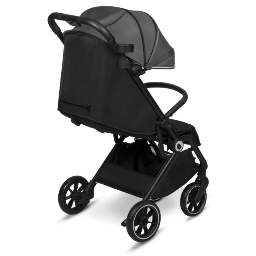 Lionelo - Sportieve kinderwagen CLOE zwart/grijs