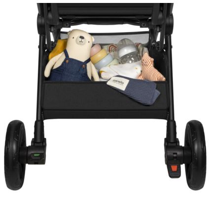 Lionelo - Sportieve kinderwagen CLOE zwart/grijs