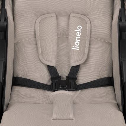 Lionelo - Sportieve kinderwagen EMMA PLUS beige/zwart