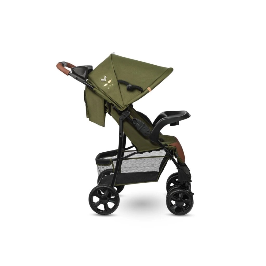 Lionelo - Sportieve kinderwagen EMMA PLUS groen
