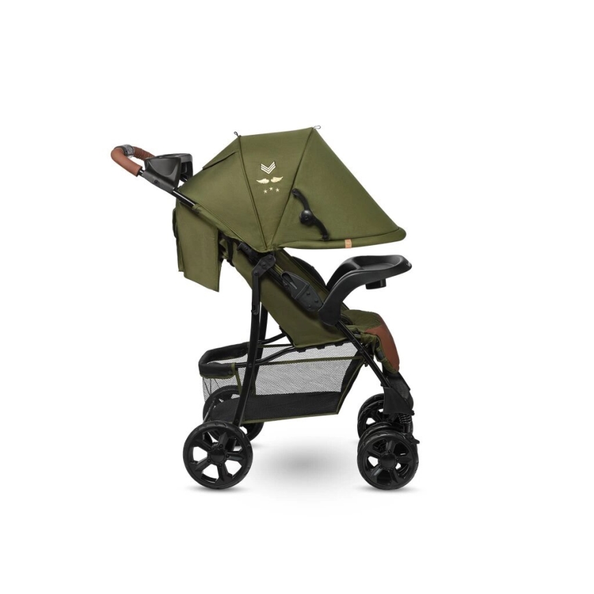 Lionelo - Sportieve kinderwagen EMMA PLUS groen