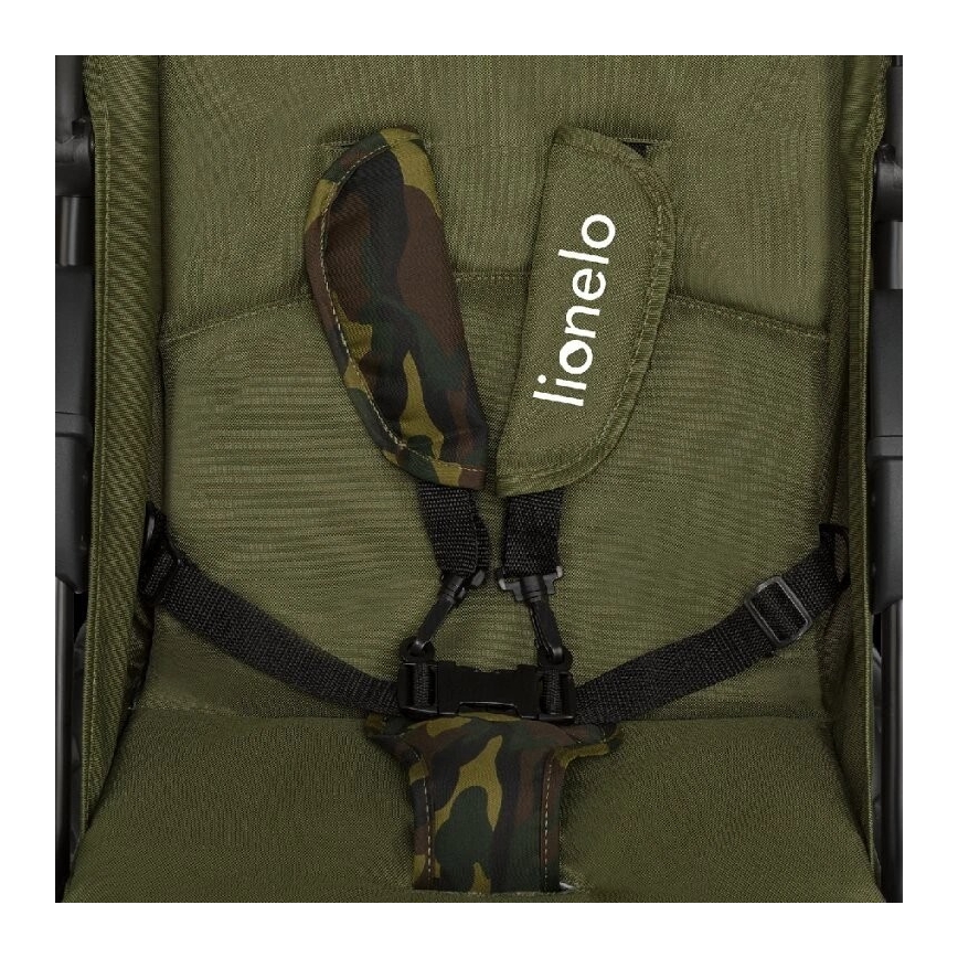 Lionelo - Sportieve kinderwagen EMMA PLUS groen