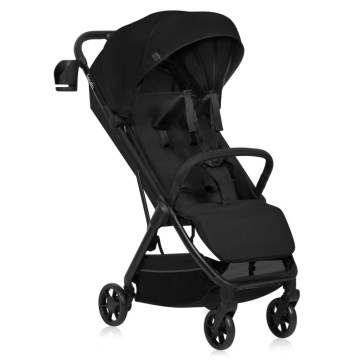 Lionelo - Sportieve kinderwagen JULIE AIR Zwart Onyx