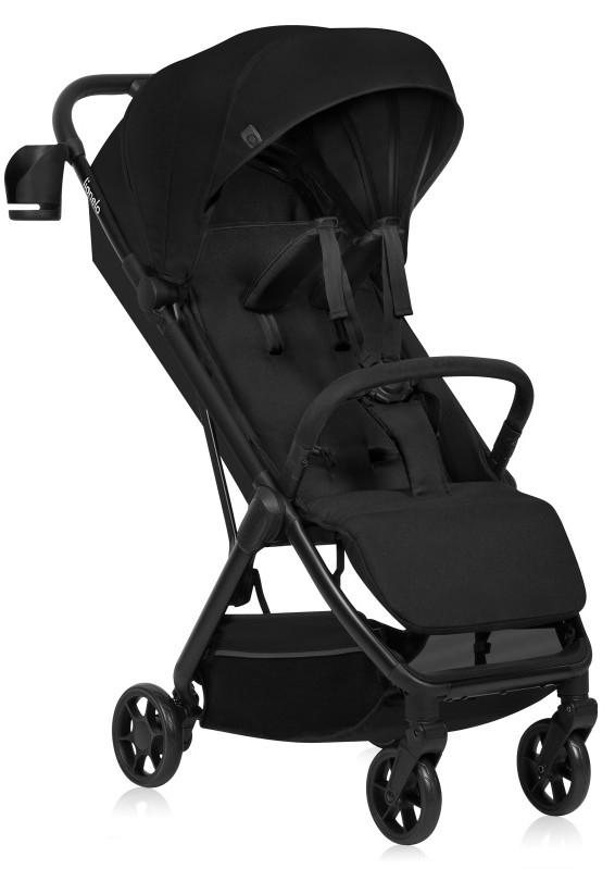Lionelo - Sportieve kinderwagen JULIE AIR Zwart Onyx