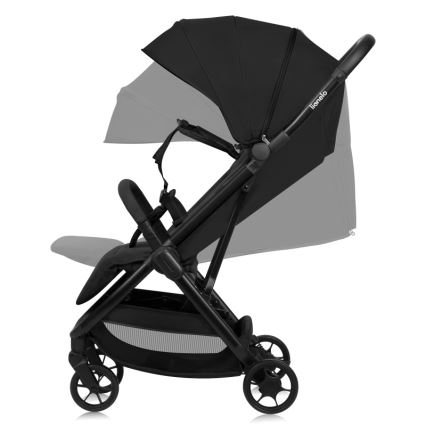 Lionelo - Sportieve kinderwagen JULIE AIR Zwart Onyx