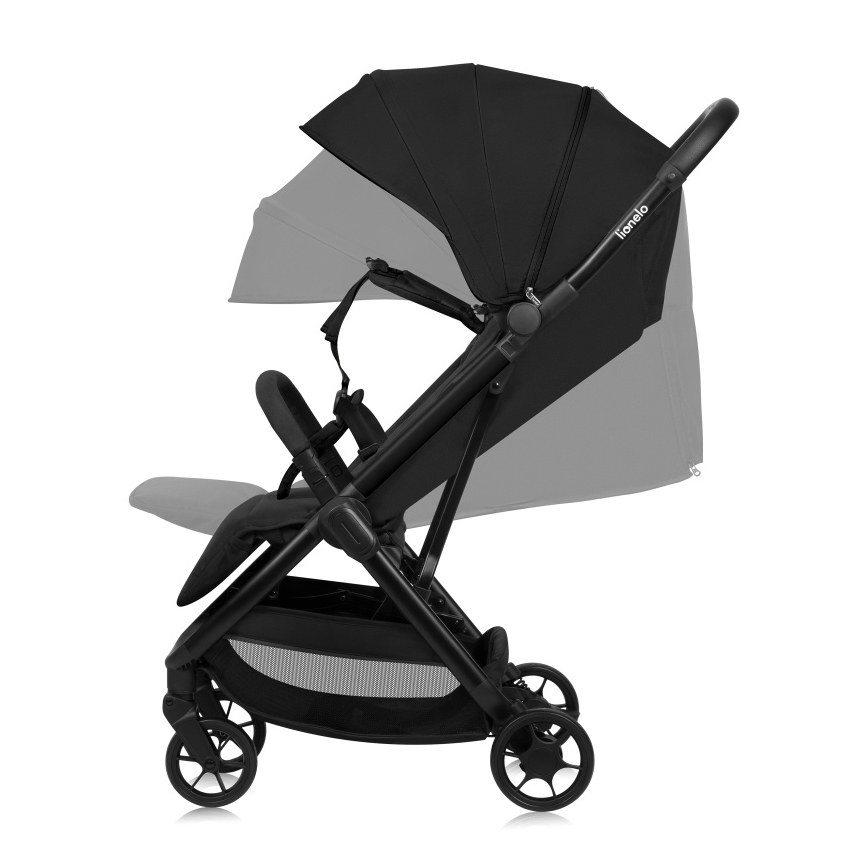 Lionelo - Sportieve kinderwagen JULIE AIR Zwart Onyx