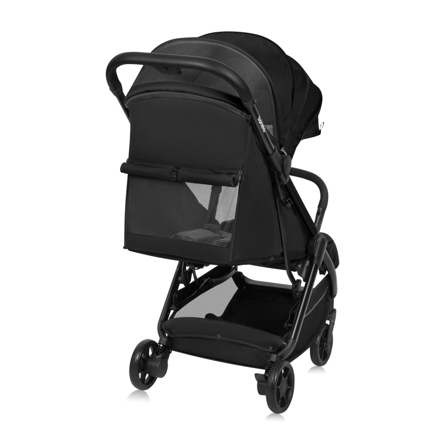 Lionelo - Sportieve kinderwagen JULIE AIR Zwart Onyx
