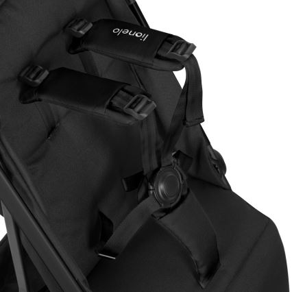 Lionelo - Sportieve kinderwagen JULIE AIR Zwart Onyx
