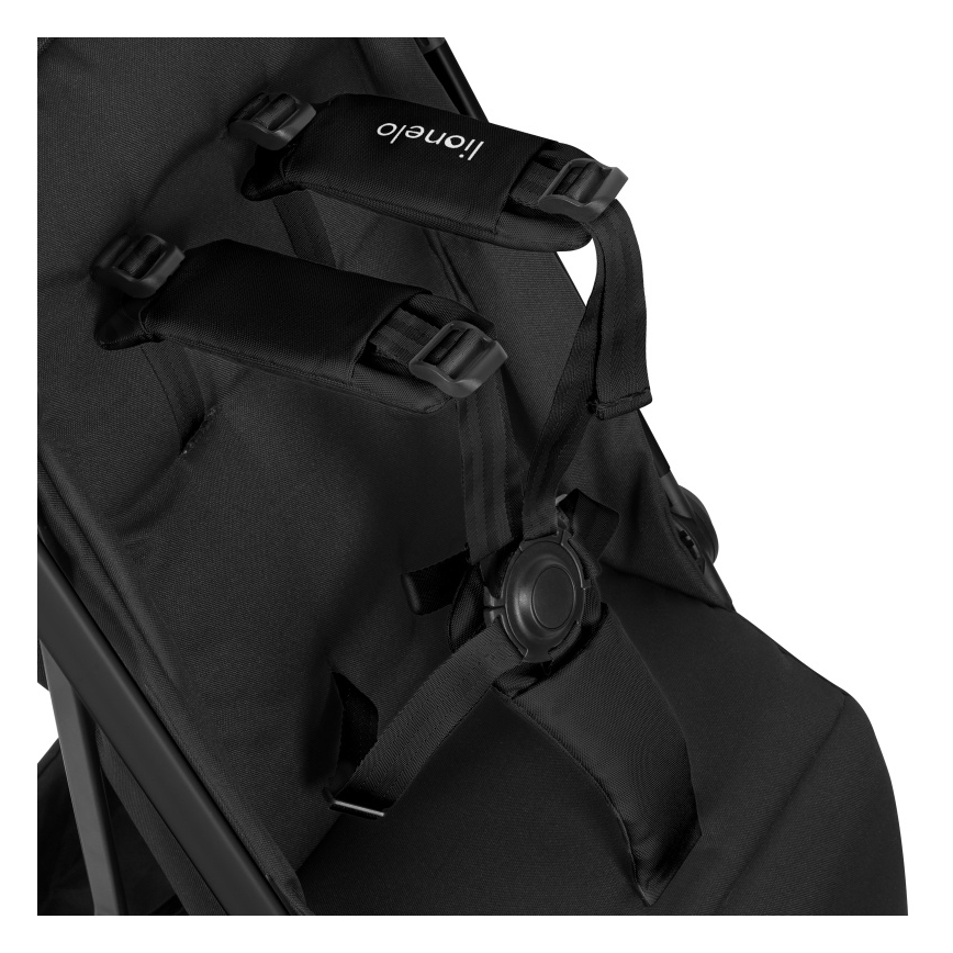 Lionelo - Sportieve kinderwagen JULIE AIR Zwart Onyx