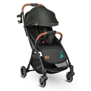 Lionelo - Sportieve kinderwagen JULIE ONE Tropisch groen