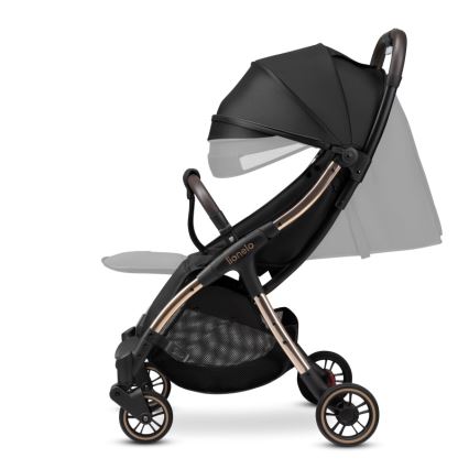 Lionelo - Sportieve kinderwagen JULIE ONE Zwart/Goud
