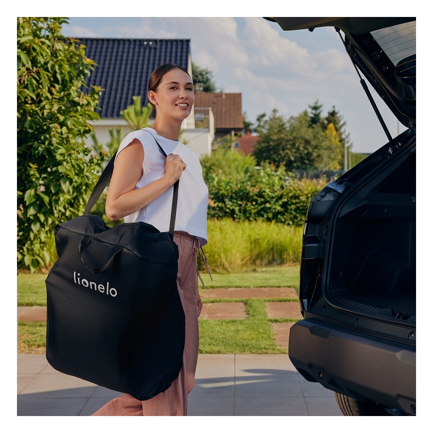 Lionelo - Sportieve kinderwagen JULIE ONE Zwart