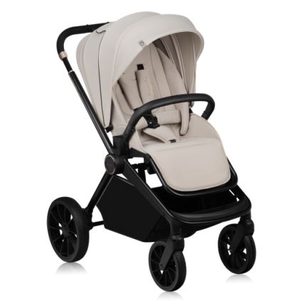 Lionelo - Sportieve kinderwagen MIKA PLUS Beige Sand