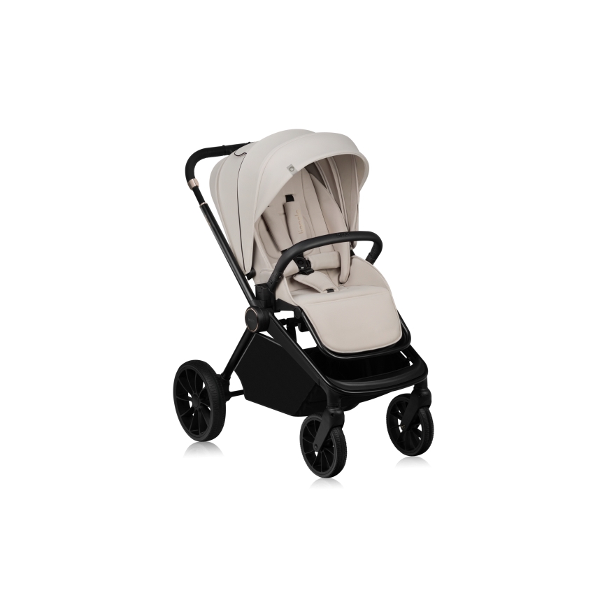 Lionelo - Sportieve kinderwagen MIKA PLUS Beige Sand