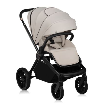 Lionelo - Sportieve kinderwagen MIKA PLUS Beige Sand