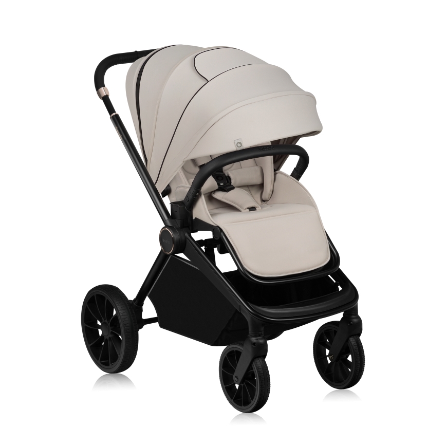 Lionelo - Sportieve kinderwagen MIKA PLUS Beige Sand