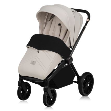 Lionelo - Sportieve kinderwagen MIKA PLUS Beige Sand