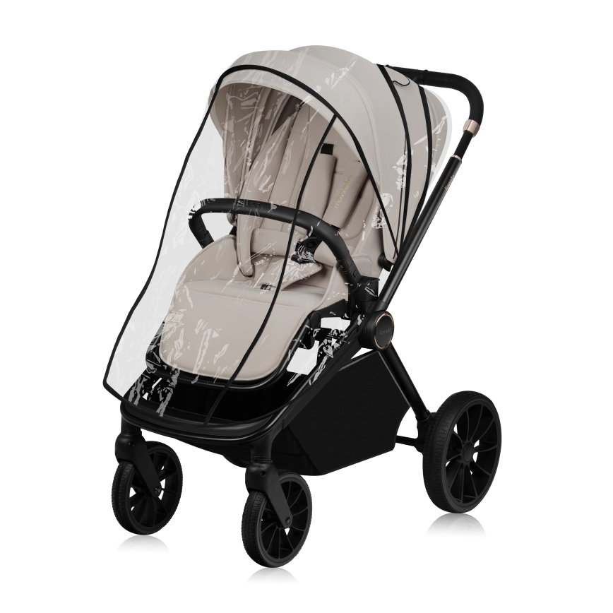 Lionelo - Sportieve kinderwagen MIKA PLUS Beige Sand