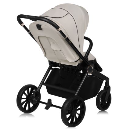Lionelo - Sportieve kinderwagen MIKA PLUS Beige Sand