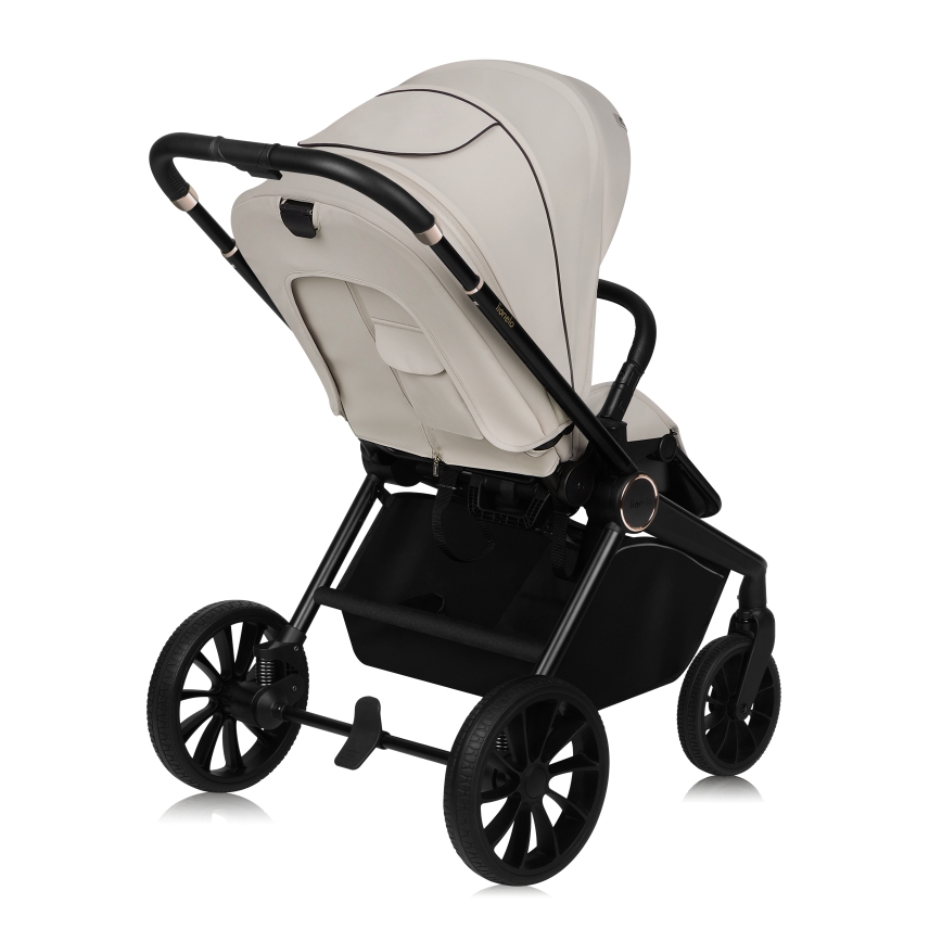 Lionelo - Sportieve kinderwagen MIKA PLUS Beige Sand