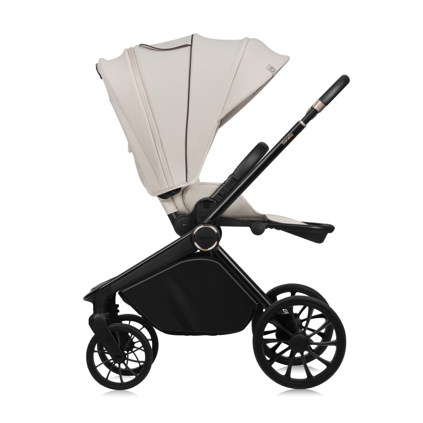 Lionelo - Sportieve kinderwagen MIKA PLUS Beige Sand