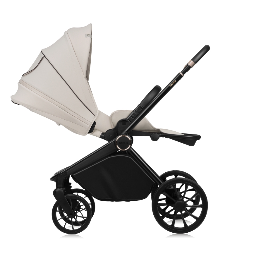 Lionelo - Sportieve kinderwagen MIKA PLUS Beige Sand