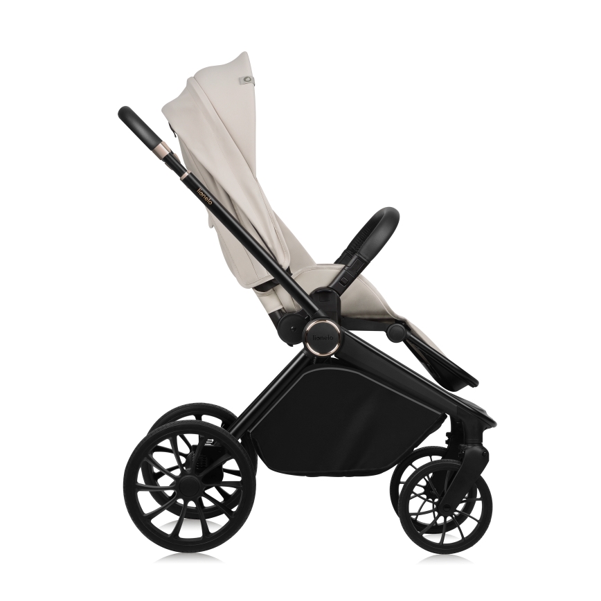 Lionelo - Sportieve kinderwagen MIKA PLUS Beige Sand