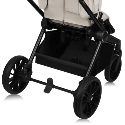 Lionelo - Sportieve kinderwagen MIKA PLUS Beige Sand