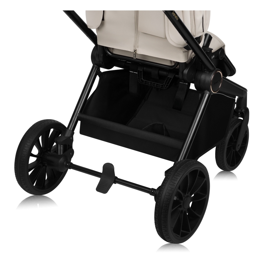 Lionelo - Sportieve kinderwagen MIKA PLUS Beige Sand