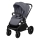 Lionelo - Sportieve kinderwagen MIKA PLUS Grijs Stone
