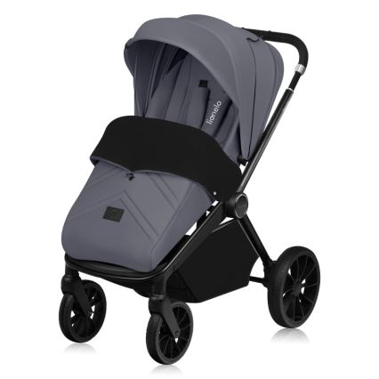 Lionelo - Sportieve kinderwagen MIKA PLUS Grijs Stone