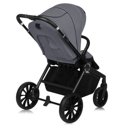 Lionelo - Sportieve kinderwagen MIKA PLUS Grijs Stone