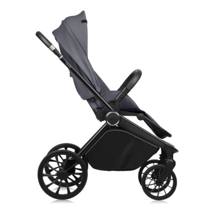 Lionelo - Sportieve kinderwagen MIKA PLUS Grijs Stone