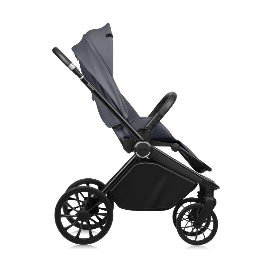 Lionelo - Sportieve kinderwagen MIKA PLUS Grijs Stone