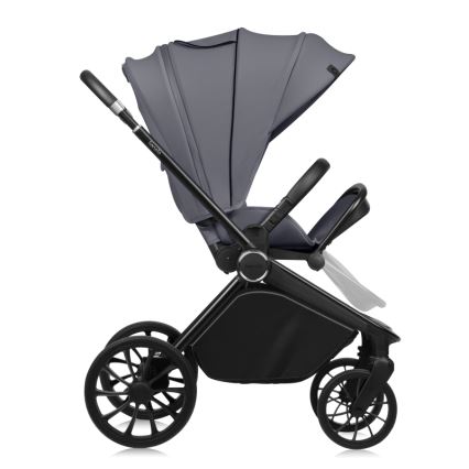 Lionelo - Sportieve kinderwagen MIKA PLUS Grijs Stone