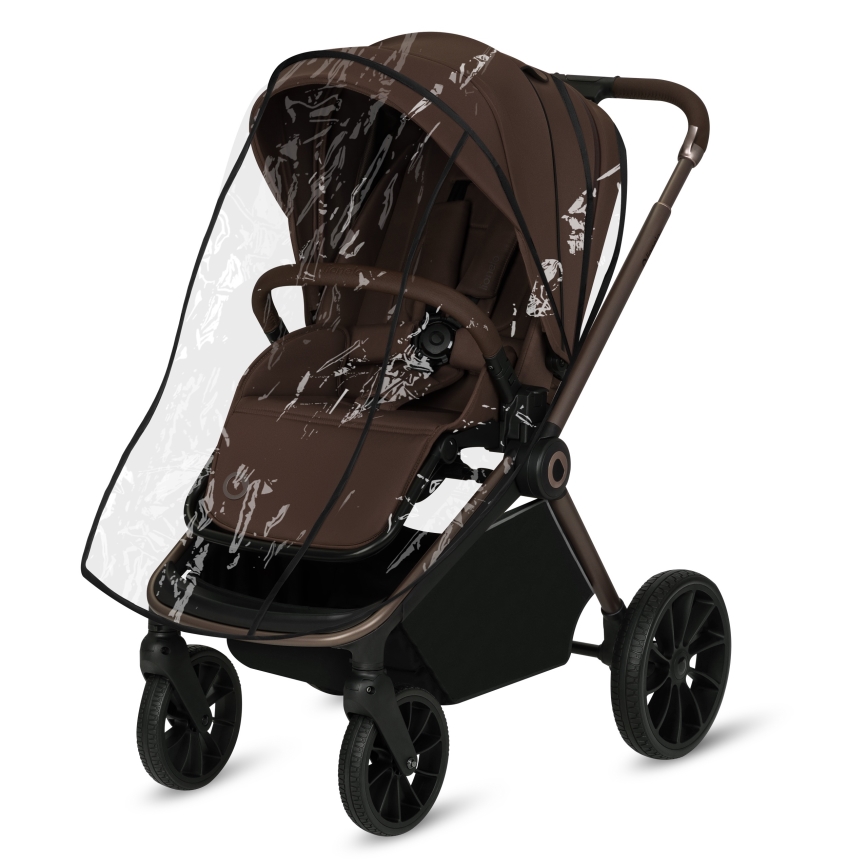 Lionelo - Sportieve kinderwagen MIKA PLUS Mocha Mousse