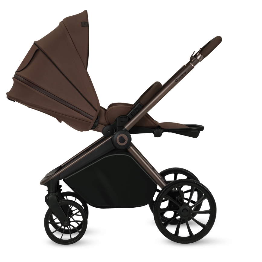 Lionelo - Sportieve kinderwagen MIKA PLUS Mocha Mousse