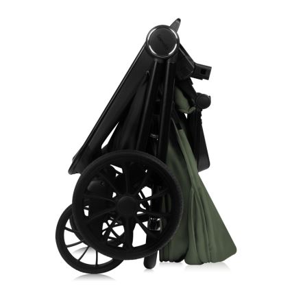 Lionelo - Sportieve kinderwagen MIKA PLUS Olijfgroen