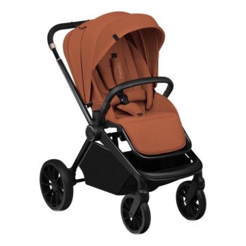 Lionelo - Sportieve kinderwagen MIKA PLUS Roestbruin
