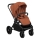Lionelo - Sportieve kinderwagen MIKA PLUS Roestbruin