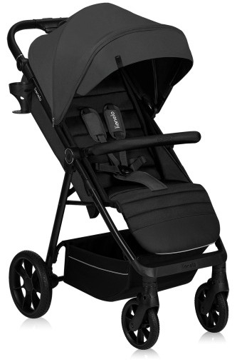 Lionelo - Sportieve kinderwagen MIRA Grafietgrijs