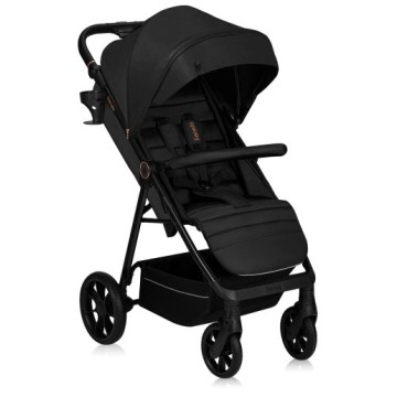Lionelo - Sportieve kinderwagen MIRA Zwart Onyx