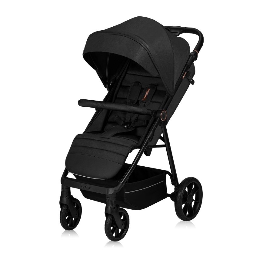 Lionelo - Sportieve kinderwagen MIRA Zwart Onyx