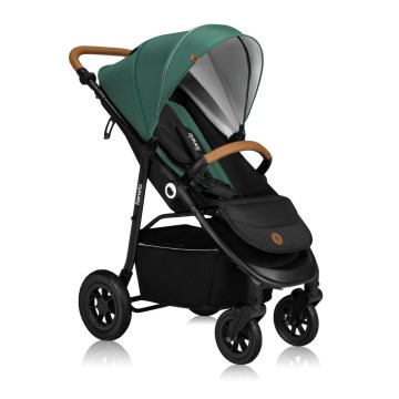 Lionelo - Sportieve kinderwagen NATT Smaragdgroen
