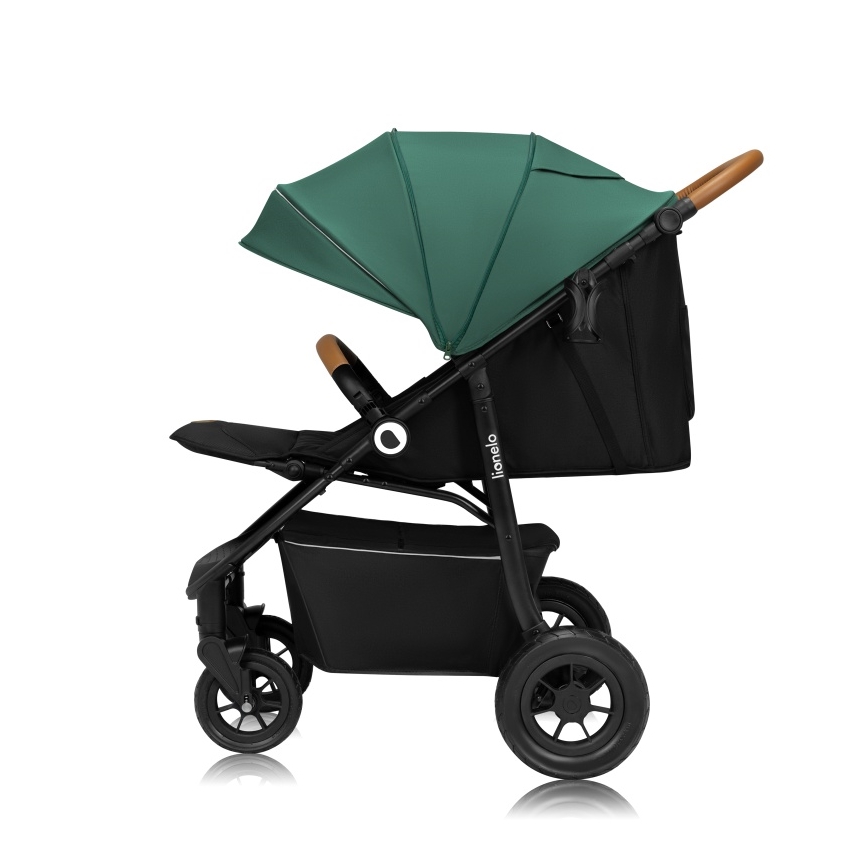 Lionelo - Sportieve kinderwagen NATT Smaragdgroen