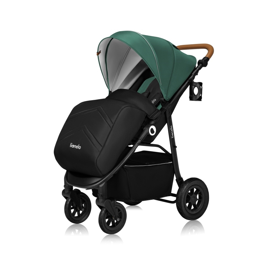 Lionelo - Sportieve kinderwagen NATT Smaragdgroen