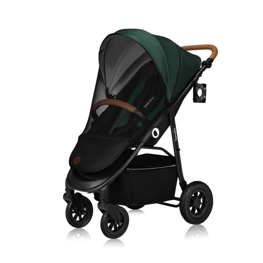 Lionelo - Sportieve kinderwagen NATT Smaragdgroen