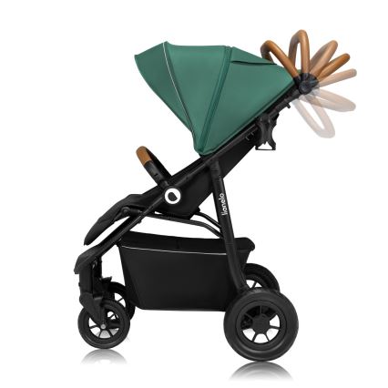 Lionelo - Sportieve kinderwagen NATT Smaragdgroen